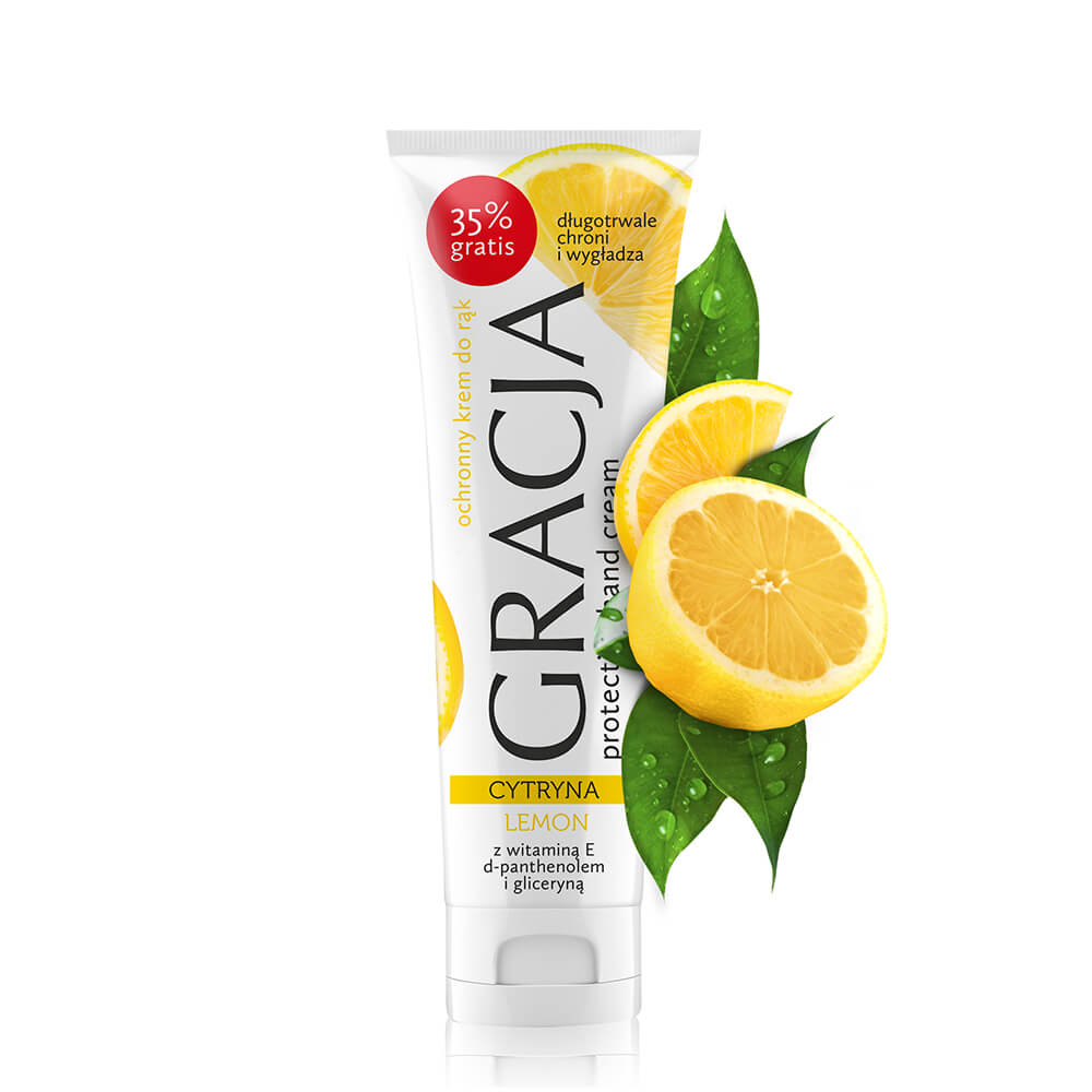 GRACJA-крем для рук лимон